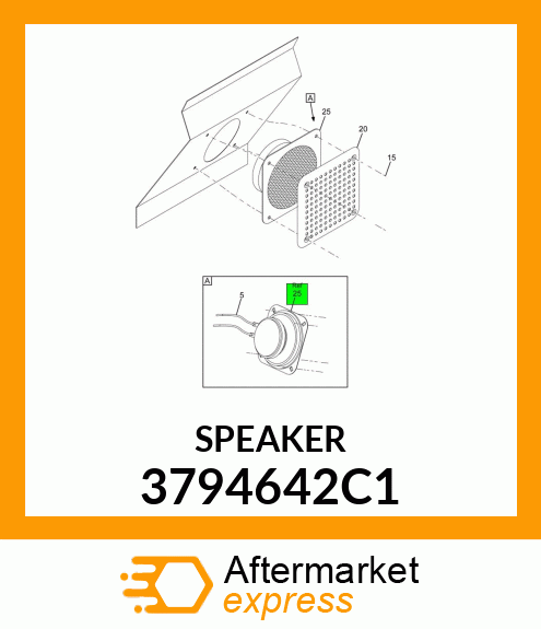 SPEAKER 3794642C1