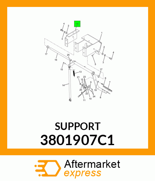 SUPPORT 3801907C1