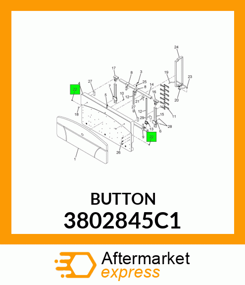 BUTTON 3802845C1