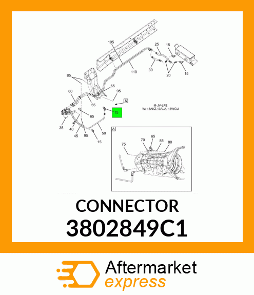 CONNECTOR 3802849C1