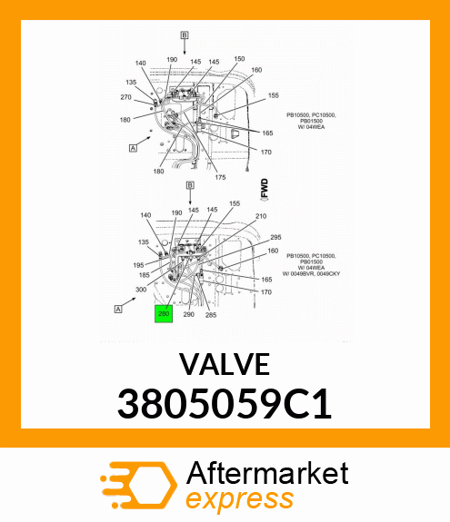 VALVE 3805059C1