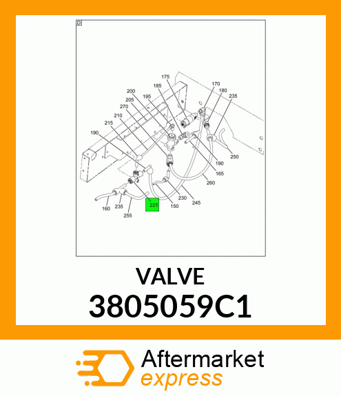 VALVE 3805059C1