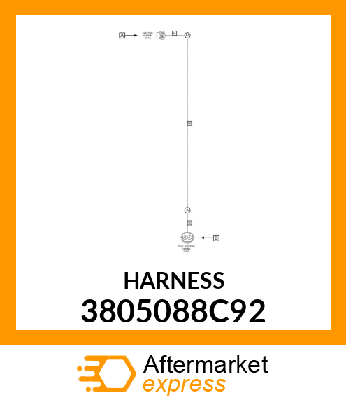 HARNESS 3805088C92