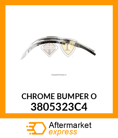 CHROMEBUMPERO 3805323C4