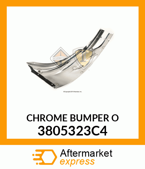 CHROMEBUMPERO 3805323C4