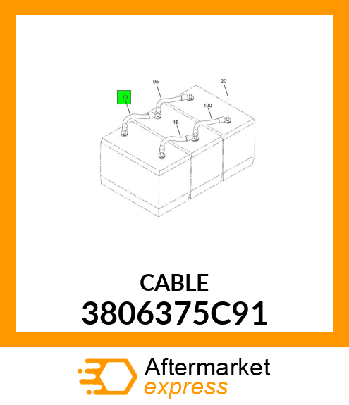 CABLE 3806375C91