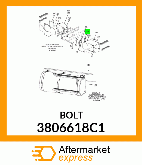 BOLT 3806618C1