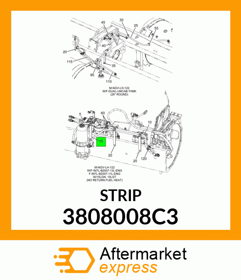 STRIP 3808008C3