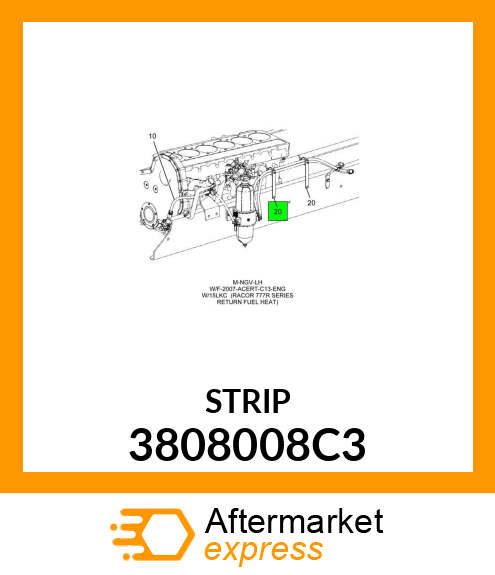 STRIP 3808008C3