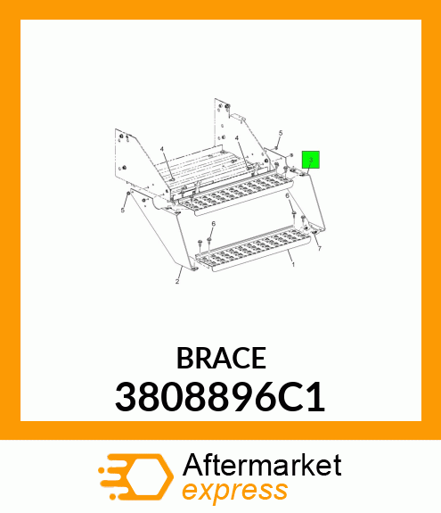 BRACE 3808896C1