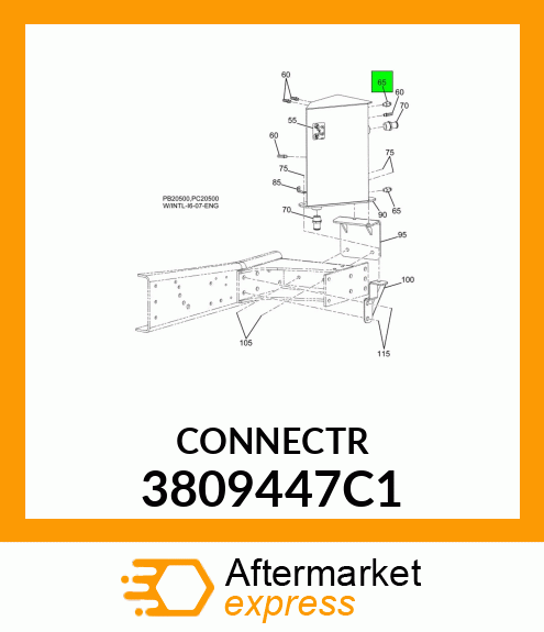 CONNECTR 3809447C1