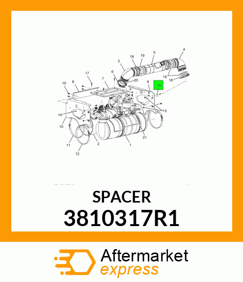 SPACER 3810317R1