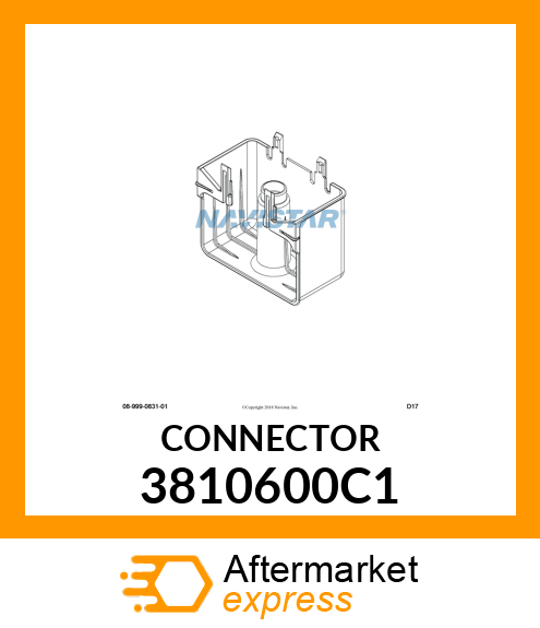 CONNECTOR 3810600C1