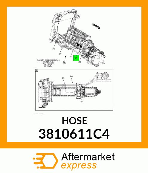 HOSE 3810611C4