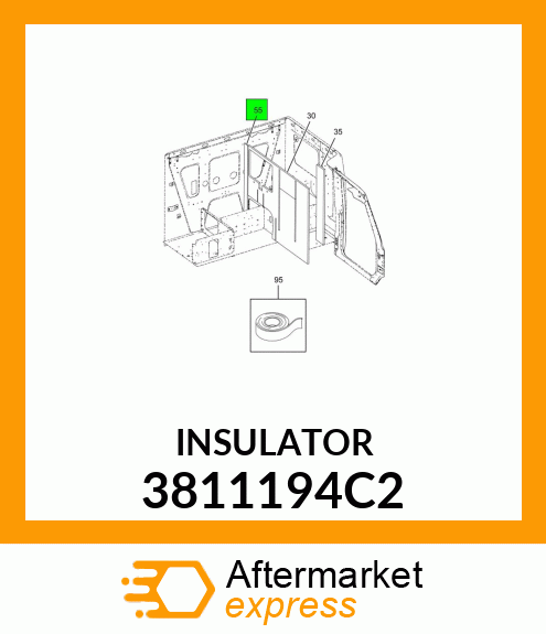 INSULATOR 3811194C2