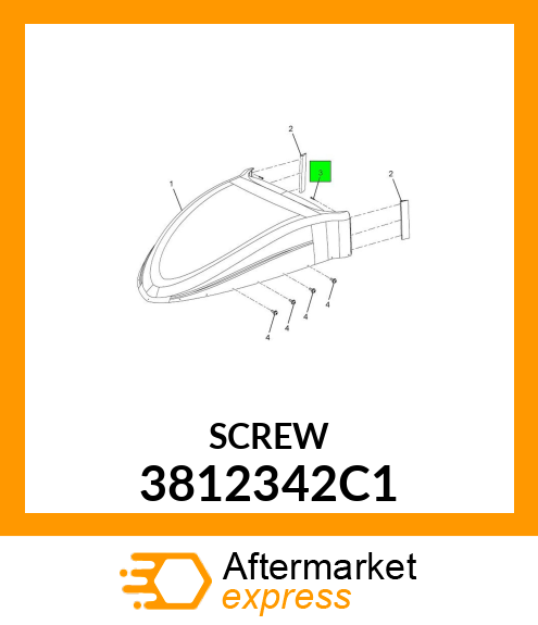 SCREW 3812342C1