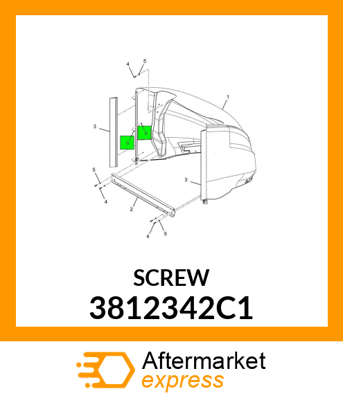 SCREW 3812342C1