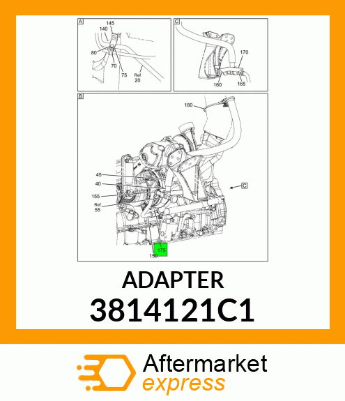 ADAPTER 3814121C1