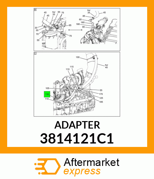 ADAPTER 3814121C1