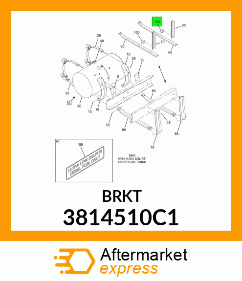 BRKT 3814510C1