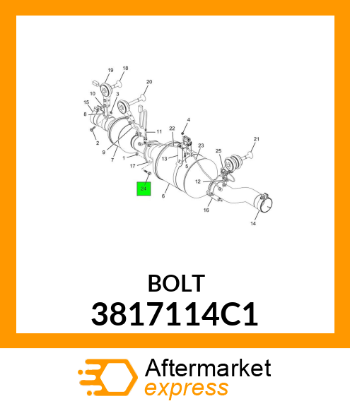 BOLT 3817114C1