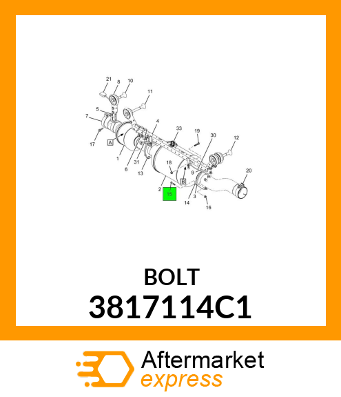 BOLT 3817114C1