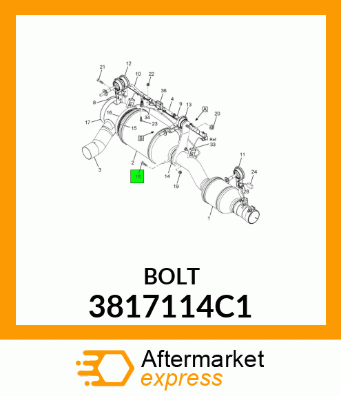 BOLT 3817114C1