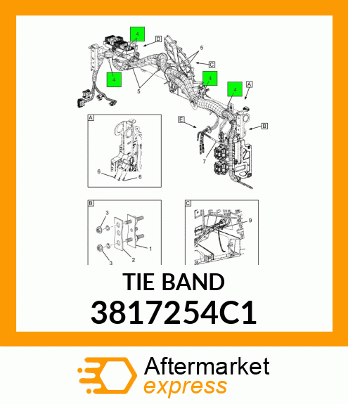 TIEBAND 3817254C1