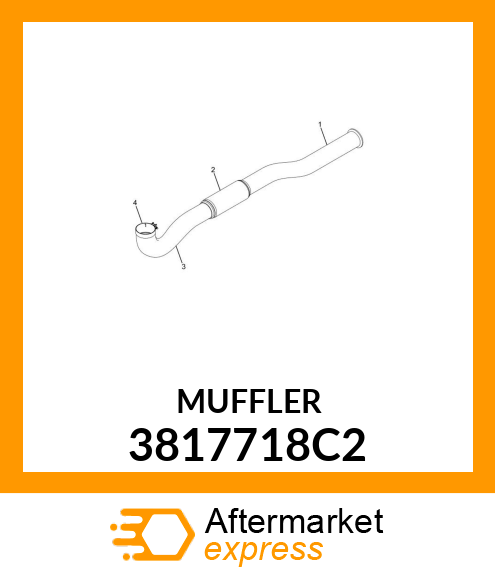 MUFFLER 3817718C2