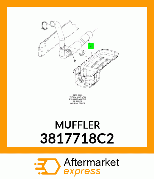 MUFFLER 3817718C2