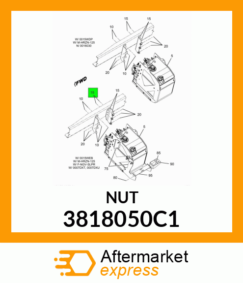 NUT 3818050C1