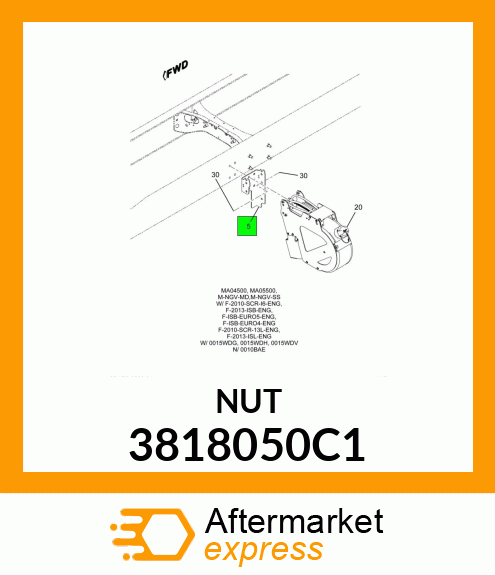 NUT 3818050C1