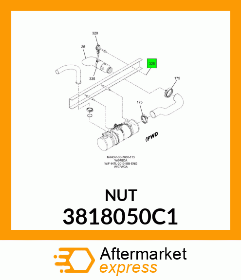 NUT 3818050C1