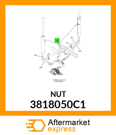 NUT 3818050C1