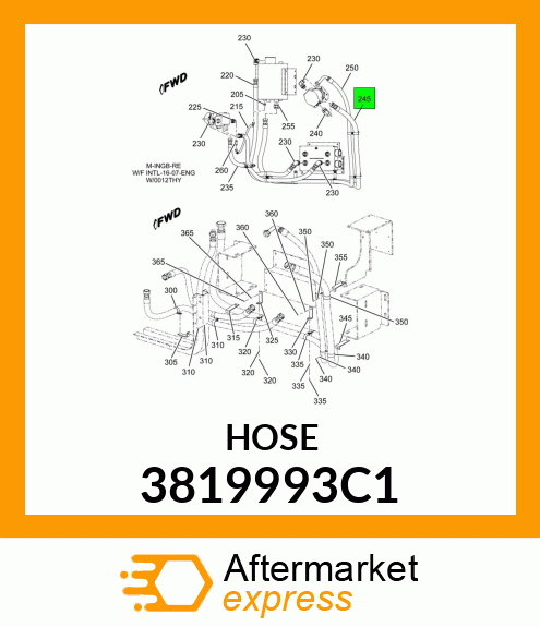 HOSE 3819993C1