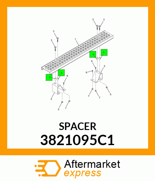 SPACER 3821095C1