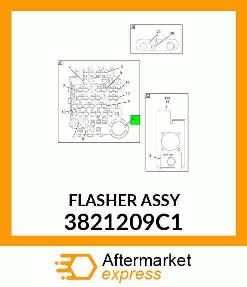 FLASHER_ASSY 3821209C1
