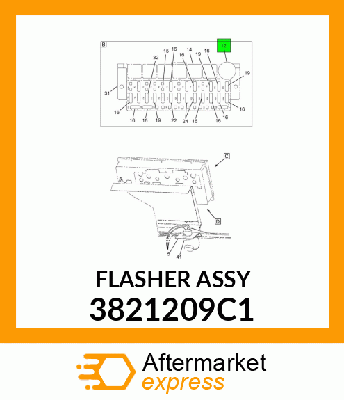 FLASHER_ASSY 3821209C1