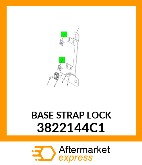 BASE_STRAP_LOCK 3822144C1