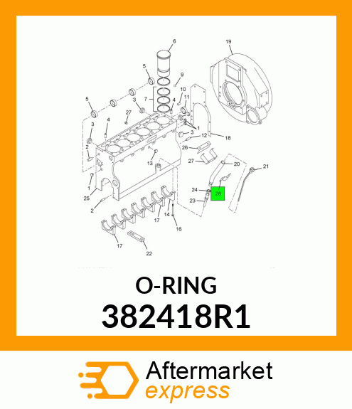 O-RING 382418R1