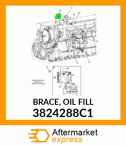 BRACE,_OIL_FILL 3824288C1