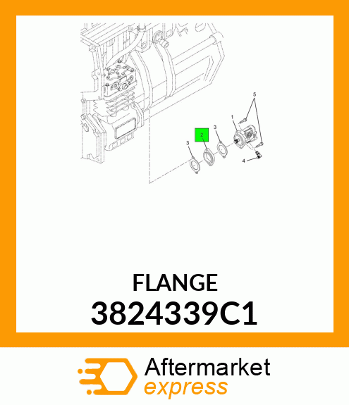 FLANGE 3824339C1