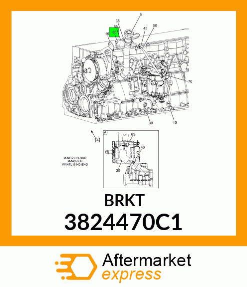 BRKT 3824470C1