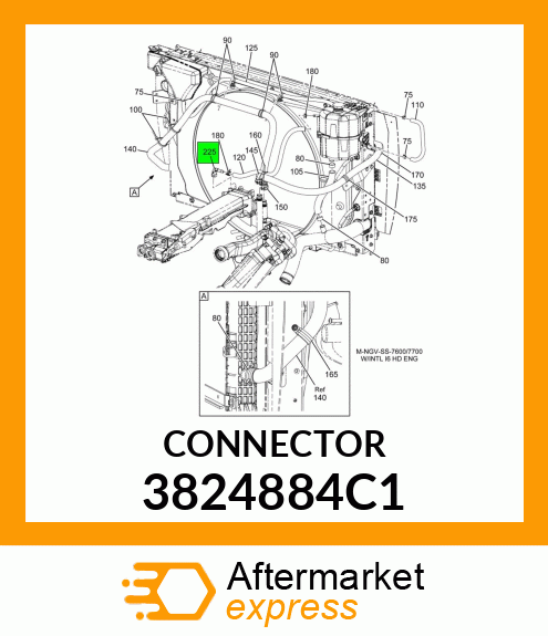 CONNECTOR 3824884C1