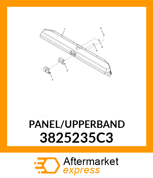 PANEL/UPPERBAND 3825235C3