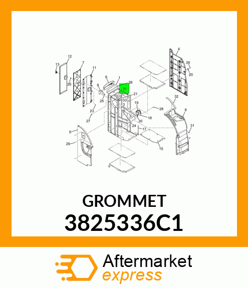 GROMMET 3825336C1