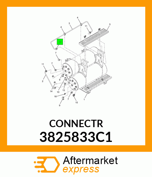 CONNECTR 3825833C1
