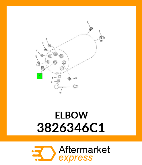 ELBOW 3826346C1