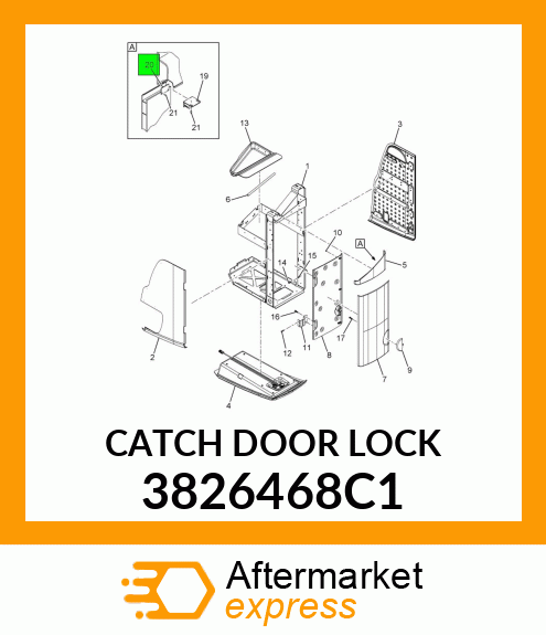 CATCH_DOOR_LOCK 3826468C1