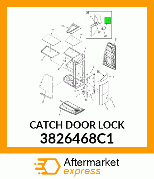 CATCH_DOOR_LOCK 3826468C1